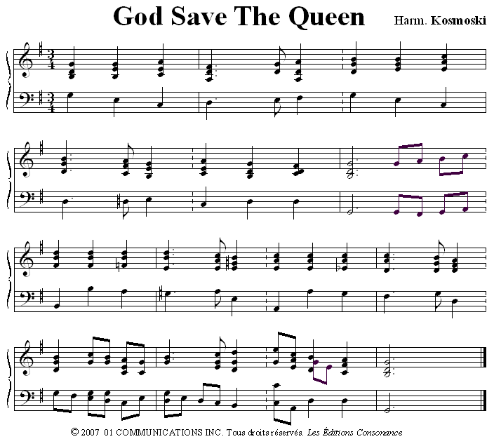 God Save the Queen, revised version